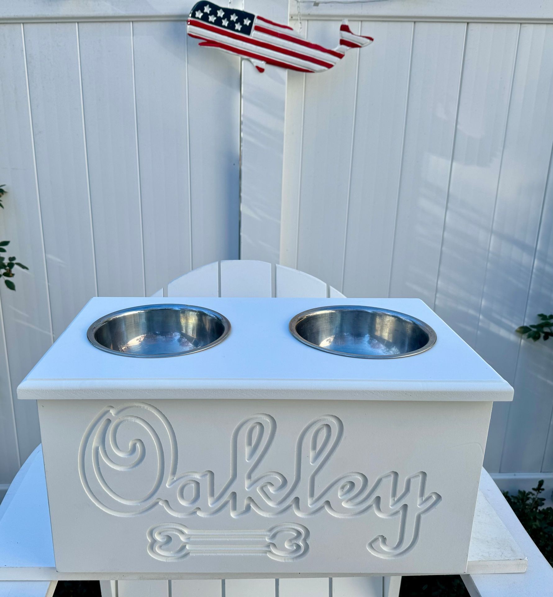 Personalized Pet Stands!